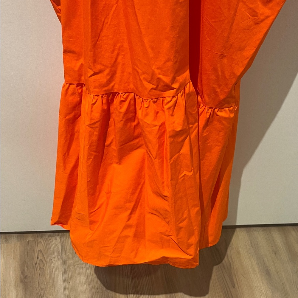 a new day Bright Orange side cut out Dress - Picture 6 of 7